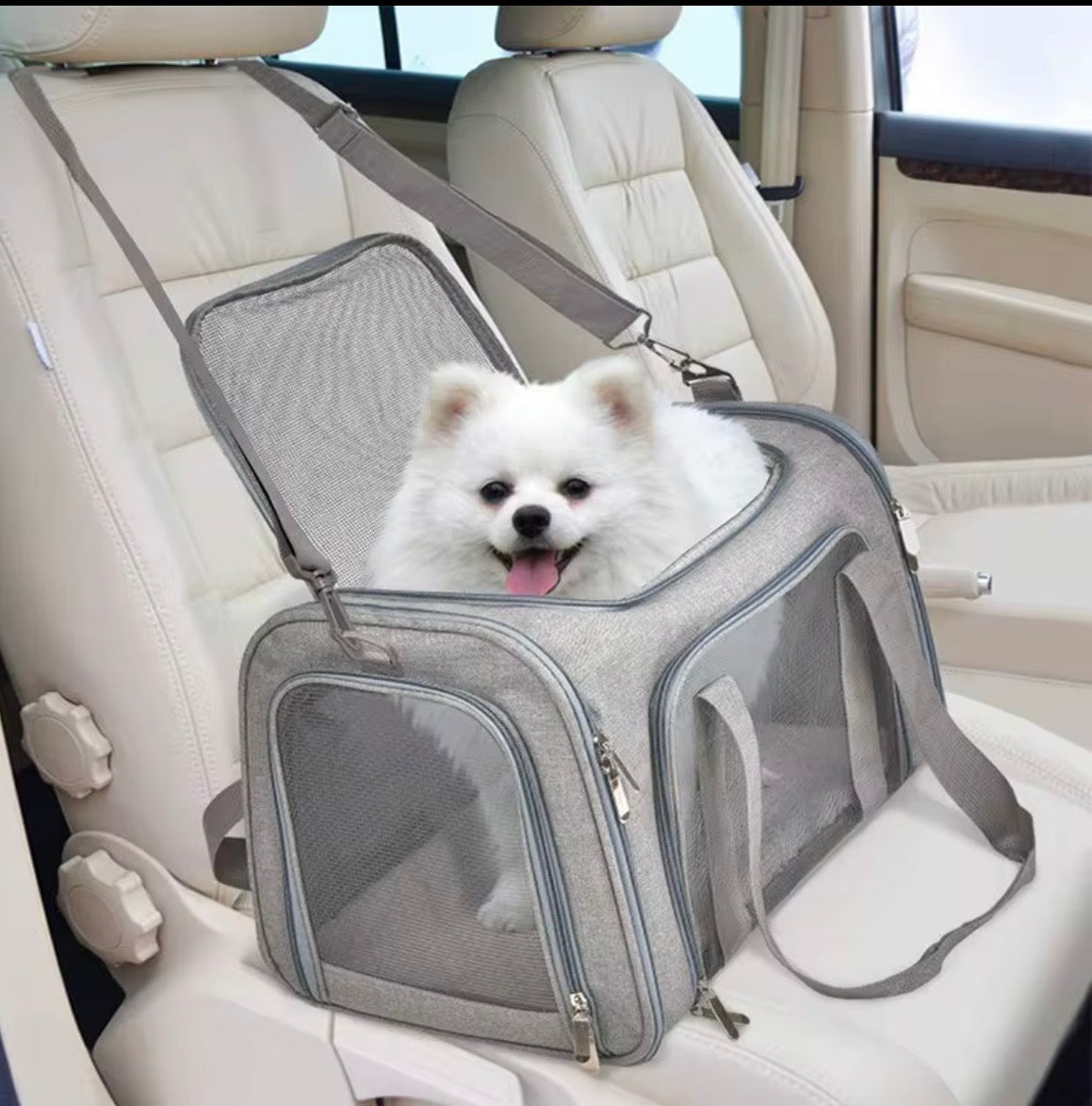 VELORA Premium Breathable Pet Carrier Bag