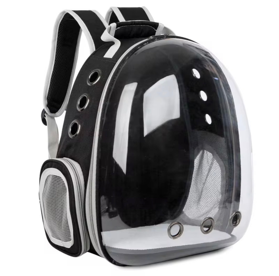 VELORA Transparent Panoramic Pet Backpack — Space Capsule