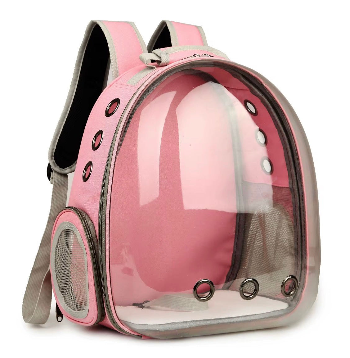 VELORA Transparent Panoramic Pet Backpack — Space Capsule