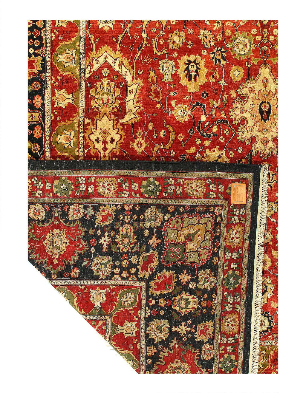 Canvello Fine Hand Knotted Agra Rug - 14'11'' X 25'5''