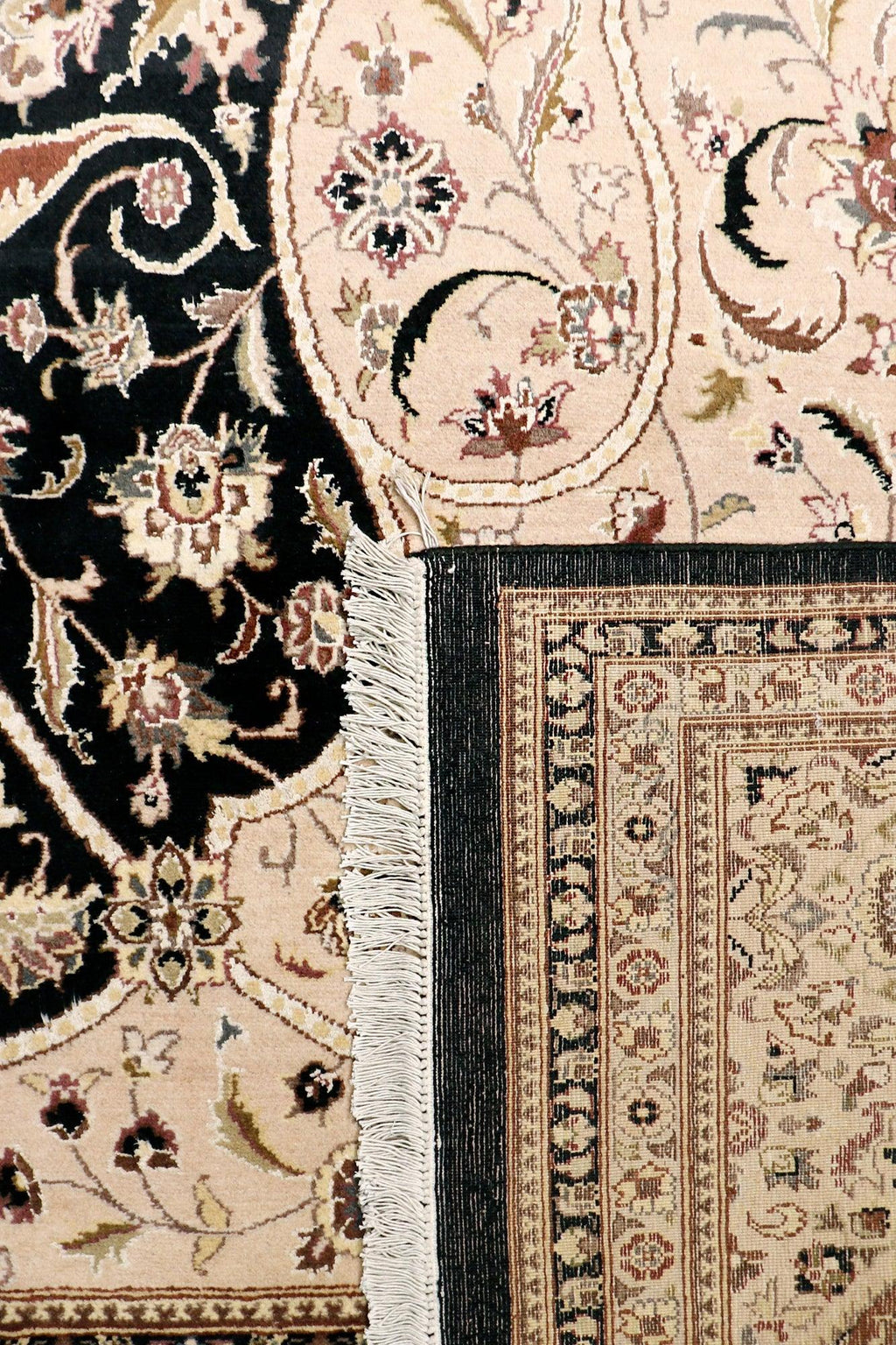 Canvello Tabriz Hand-Knotted Wool Area Rug- 9'10" X 15'